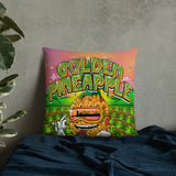 Golden Pineapple Pillow