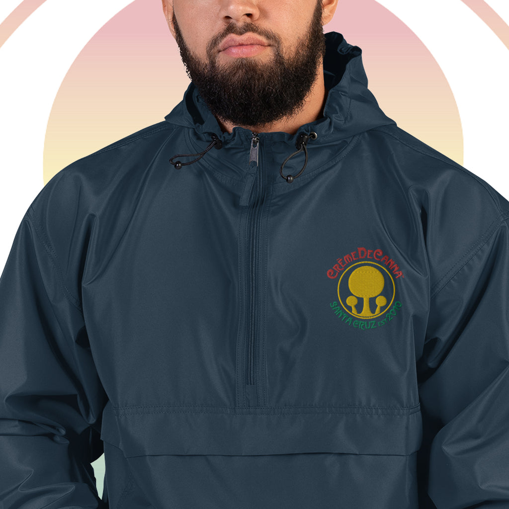 Rasta Creme Embroidered Champion Packable Jacket – Creme Society