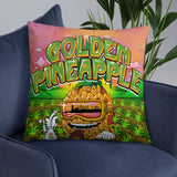 Golden Pineapple Pillow