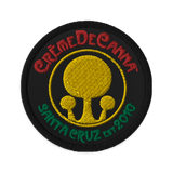 Creme De Canna Embroidered Patch